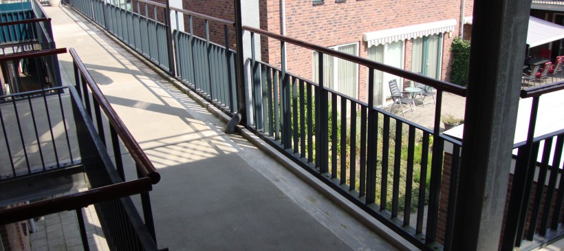 Balkonhekken en leuningen